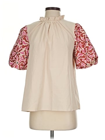 Entro 3/4 Sleeve Blouse (view 1)