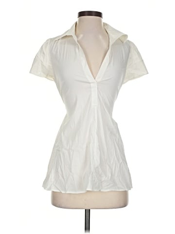 BCBGMAXAZRIA Short Sleeve Blouse (view 1)