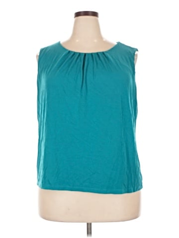 Calvin Klein Sleeveless Blouse (view 1)