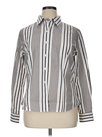 Foxcroft Long Sleeve Blouse (view 1)
