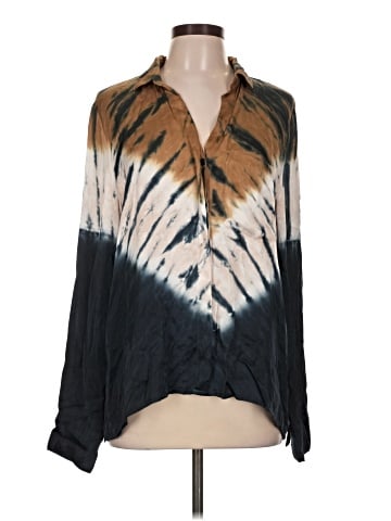 Young Fabulous & Broke Long Sleeve Blouse (view 1)