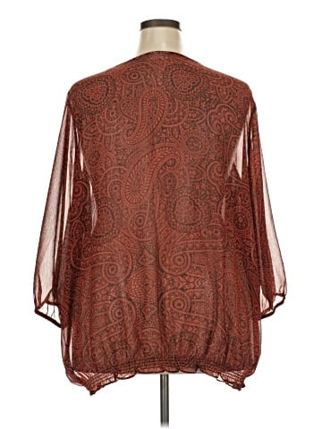 Liz Claiborne 3/4 Sleeve T-Shirt (view 2)