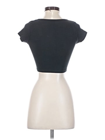 Brandy Melville Short Sleeve Henley (view 2)