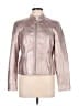 Baccini 100% Polyester Metallic Pink Jacket Size L (petite) - photo 1