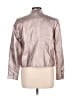 Baccini 100% Polyester Metallic Pink Jacket Size L (petite) - photo 2