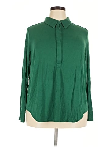 Universal Standard Long Sleeve Blouse (view 1)