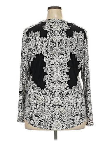 INC International Concepts Long Sleeve Blouse (view 2)