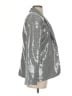 Maurices 100% Polyester Silver Kimono Size S - photo 4