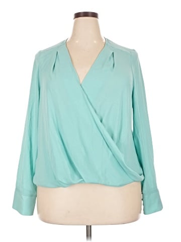 Halogen 3/4 Sleeve Blouse (view 1)