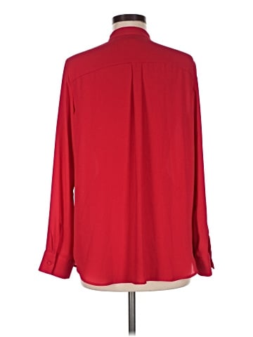 Ann Taylor Long Sleeve Blouse (view 2)
