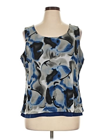 Effortless Style by citiknits Sleeveless Blouse (view 1)