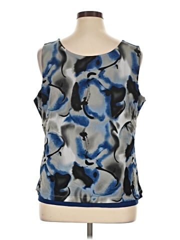Effortless Style by citiknits Sleeveless Blouse (view 2)