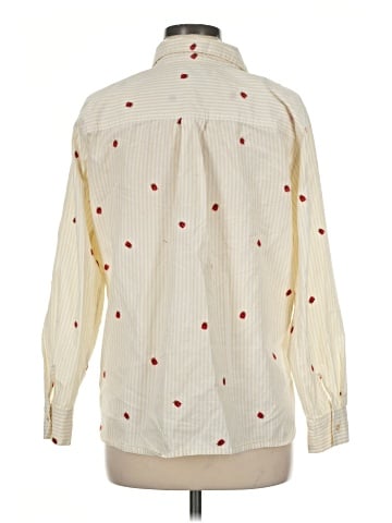 Ann Taylor LOFT Long Sleeve Button-Down Shirt (view 2)