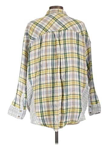 Free People 3/4 Sleeve Button-Down Shirt (view 2)
