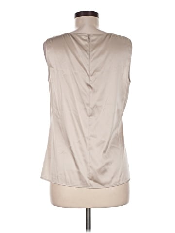St. John Sleeveless Silk Top (view 2)