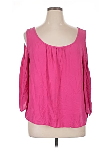 Charming Charlie 3/4 Sleeve Blouse (view 1)