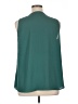 DR2 100% Polyester Teal Sleeveless Blouse Size XL - photo 2