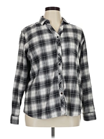 Weatherproof Long Sleeve Button-Down Shirt (view 1)