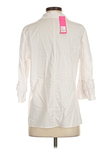 Lilly Pulitzer 3/4 Sleeve Button-Down Shirt (view 2)