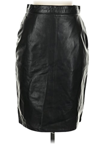 Ann Taylor Faux Leather Skirt (view 1)