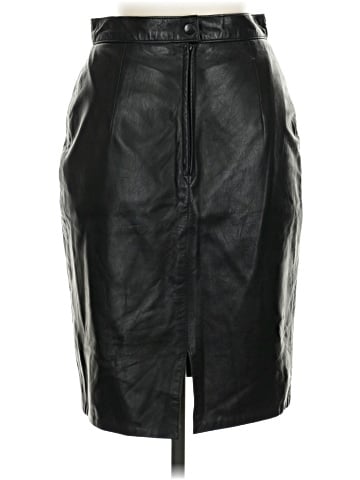 Ann Taylor Faux Leather Skirt (view 2)