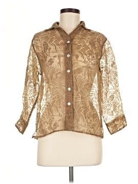 Coldwater Creek 3/4 Sleeve Button-Down Shirt (view 1)