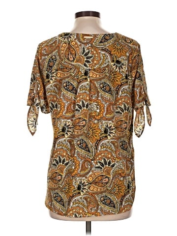 MICHAEL Michael Kors Short Sleeve Blouse (view 2)