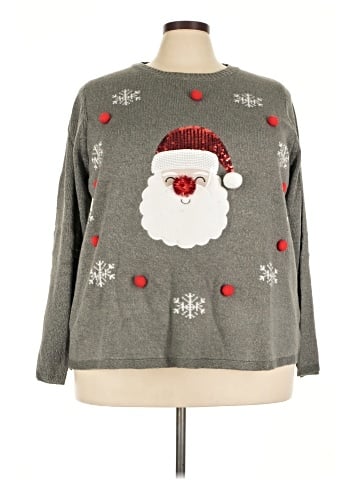 Karen Scott Pullover Sweater (view 1)