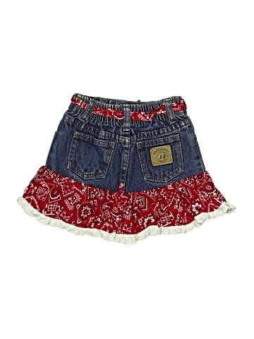 Kiddie Korral Denim Skirt (view 2)