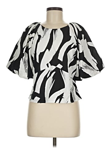 DKNY Short Sleeve Blouse (view 1)