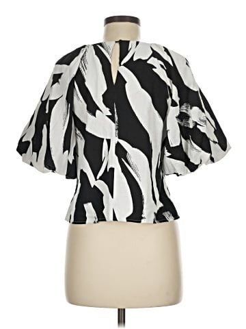 DKNY Short Sleeve Blouse (view 2)