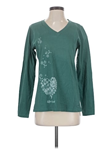 Life Is Good Long Sleeve Top (view 1)