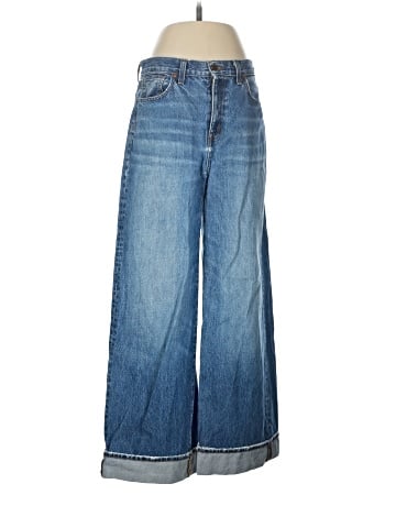 Madewell Superwide-Leg Jeans in Halleran Wash (view 1)