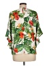Umgee 100% Polyester Tropical Green Kimono Size M - photo 2