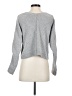 Pink Rose 100% Polyester Metallic Gray Pullover Sweater Size XS - photo 2