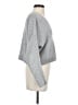 Pink Rose 100% Polyester Metallic Gray Pullover Sweater Size XS - photo 4