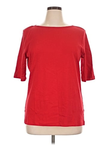 St. John's Bay 3/4 Sleeve Top (view 1)