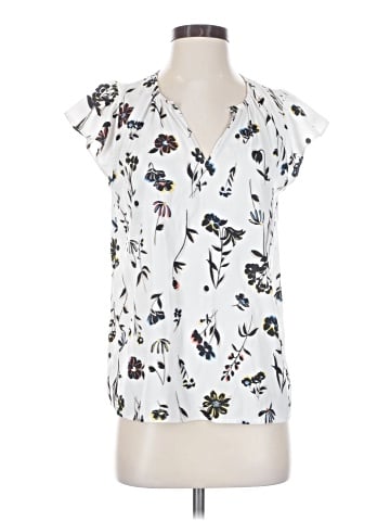Ann Taylor Short Sleeve Blouse (view 1)