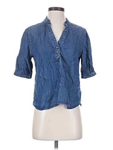 Cloth & Stone 3/4 Sleeve Button-Down Shirt (view 1)