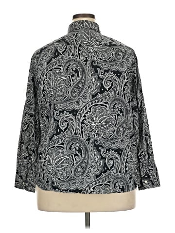 Lauren by Ralph Lauren Long Sleeve Button-Down Shirt (view 2)