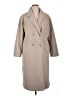 Splendid 100% Polyester Solid Tan Coat Size XL - photo 1