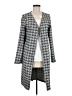 Max Studio Houndstooth Gray Coat Size M - photo 1