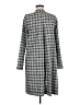Max Studio Houndstooth Gray Coat Size M - photo 2