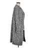 Max Studio Houndstooth Gray Coat Size M - photo 4