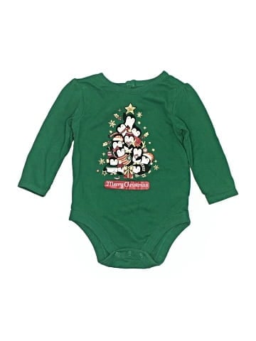 Holiday Time Long Sleeve Onesie (view 1)