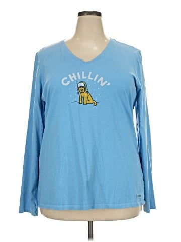 Life Is Good Long Sleeve T-Shirt (view 1)
