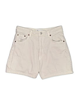 Zara Khaki Shorts (view 1)