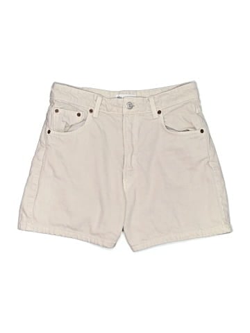 Zara Khaki Shorts (view 1)