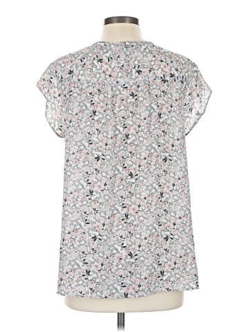 Ann Taylor LOFT Outlet Short Sleeve Blouse (view 2)