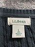 L.L.Bean Black Pullover Sweater Size L - photo 7
